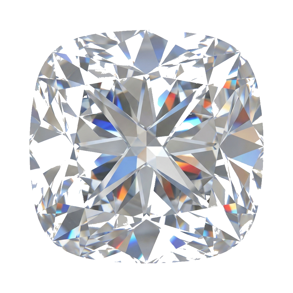 Cushion cut diamond